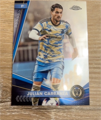 2024 Topps Chrome MLS #175 Julián Carranza — front