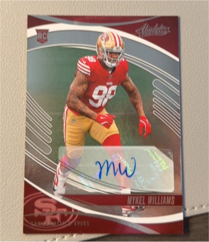 2025 Panini Absolute #161 Mykel Williams — front