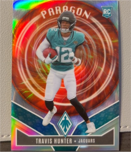 2025 Panini Phoenix #12 Travis Hunter Paragon — front
