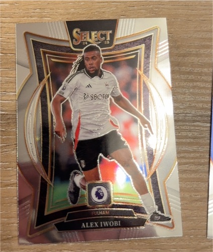 2024-25 Panini Select Premier League #24 Alex Iwobi — front