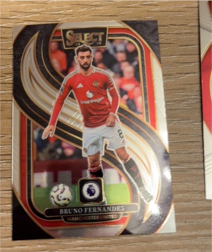 2024-25 Panini Select Premier League #196 Bruno Fernandes — front