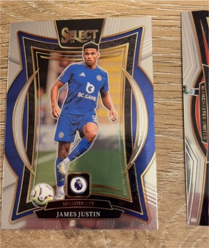 2024-25 Panini Select Premier League #95 James Justin — front