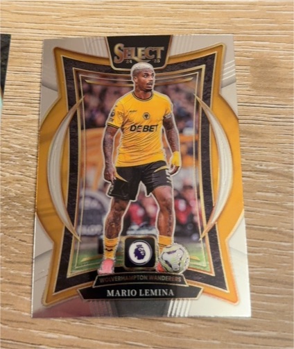 2024-25 Panini Select Premier League #30 Mario Lemina — front