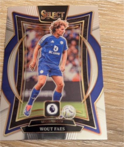 2024-25 Panini Select Premier League #93 Wout Faes — front