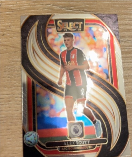 2024-25 Panini Select Premier League Alex Scott Mezzanine — front