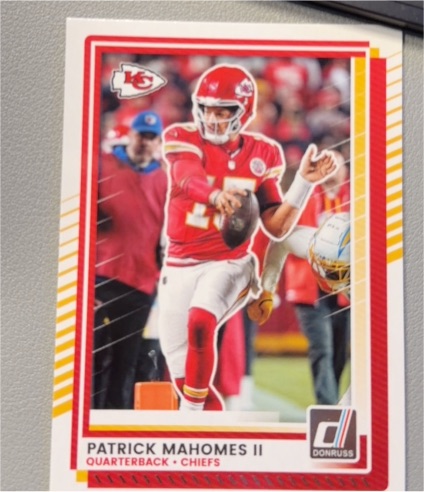 2025 Panini Donruss #48 Patrick Mahomes II — front