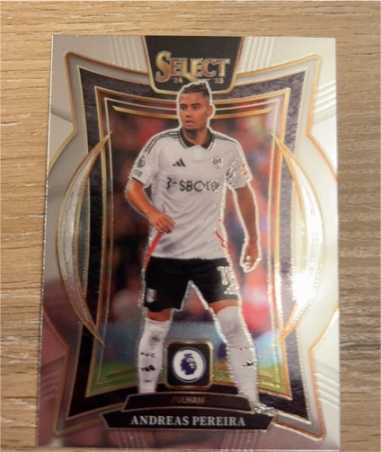 2024-25 Panini Select Premier League #22 Andreas Pereira — front