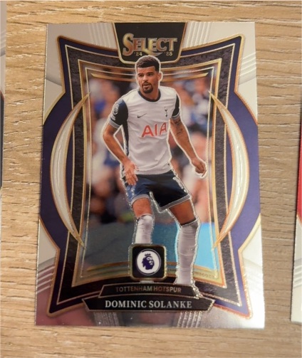 2024-25 Panini Select Premier League #6 Dominic Solanke — front