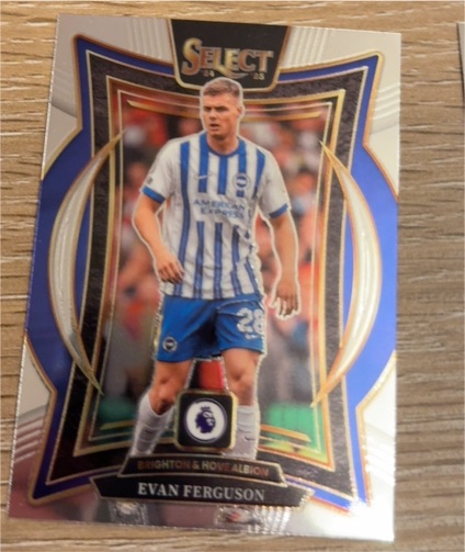 2024-25 Panini Select Premier League #37 Evan Ferguson — front