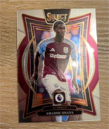 2024-25 Panini Select Premier League #15 Amadou Onana — front