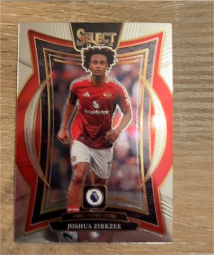 2024-25 Panini Select Premier League Terrace Joshua Zirkzee — front