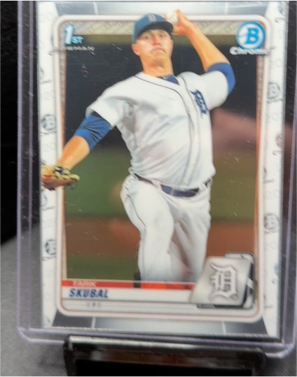 2020 Bowman Chrome Prospects #BCP-108 Tarik Skubal — front