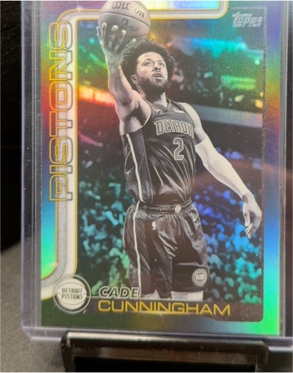 2025-26 Topps Blackout #40 Cade Cunningham — front