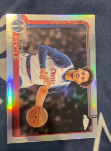 2025-26 Topps Chrome #207 Jordan Poole — front
