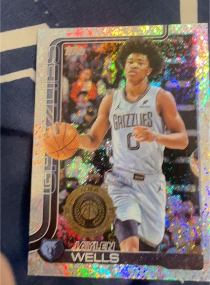 2025-26 Topps #183 Jaylen Wells — front