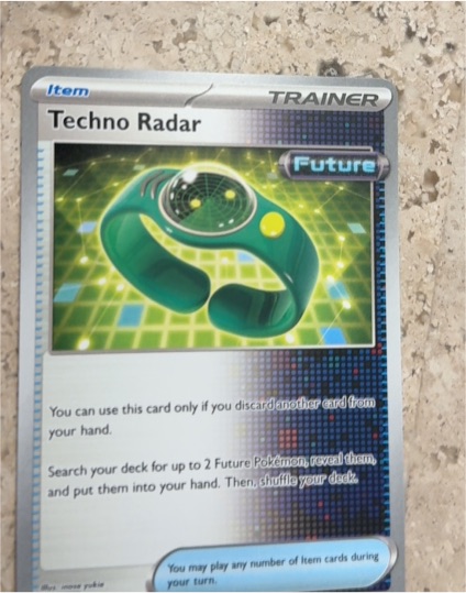 2022 Pokémon SV: Prismatic Evolutions #130 Techno Radar — front
