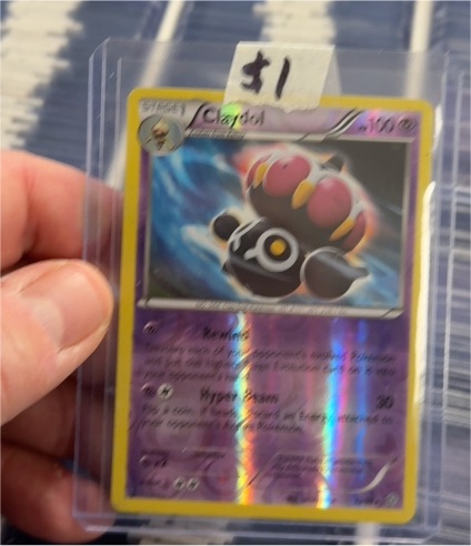 2015 Pokémon XY Ancient Origins #33 Claydol — front