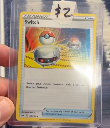 2020 Pokémon #183 Switch — front