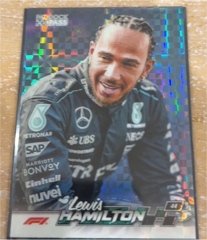 2024 Topps Paddock Pass Formula 1 #56 Lewis Hamilton — front