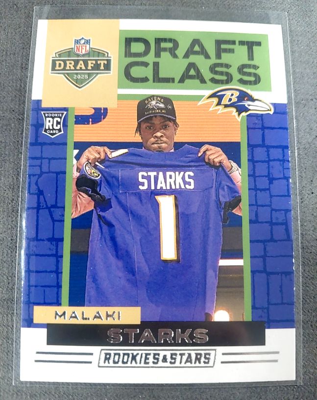 2025 Panini Rookies & Stars #13 Malaki Starks Draft Class — front