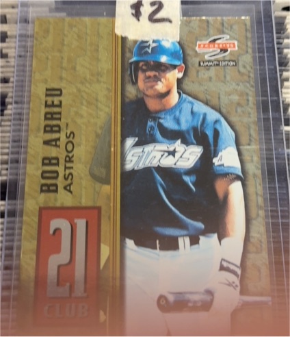1995 Score Summit #TC1 Bob Abreu 21 Club — front
