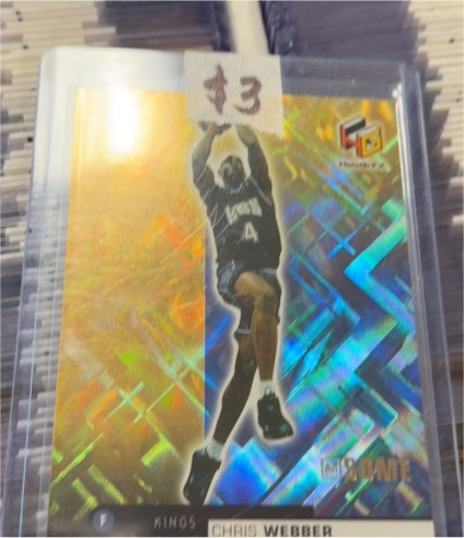 1999-00 Upper Deck HoloGrFX #48 Chris Webber — front