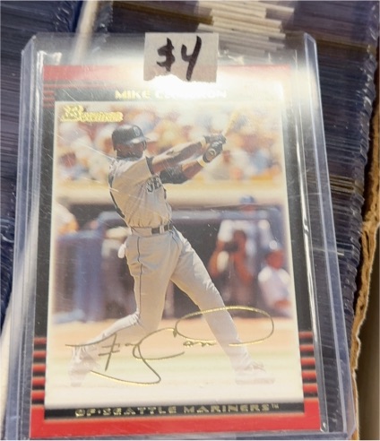 1991 Topps #392 Mike Cameron — front