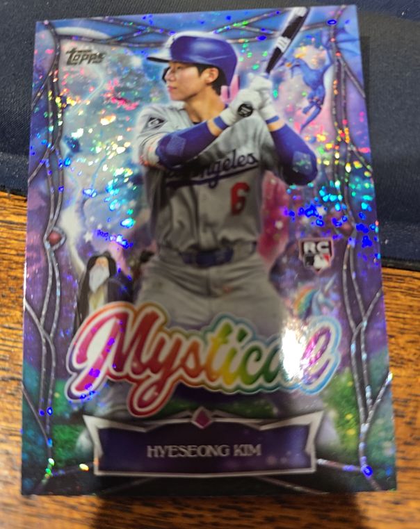 2025 Topps Update Series #MYS-23 Hyeseong Kim — front