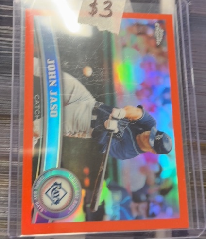 2011 Topps Chrome #57 John Jaso — front