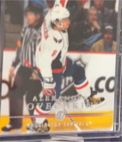 2008-09 Upper Deck #444 Alex Ovechkin — front