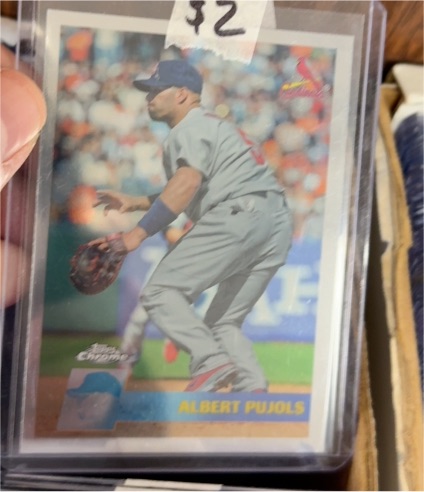 2001 Topps Chrome Albert Pujols — front