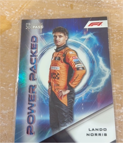 2024 Topps Paddock Pass Formula 1 #PP-7 Lando Norris — front