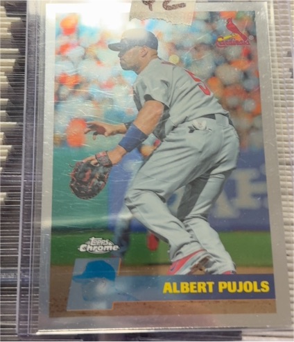 2011 Topps Chrome Vintage Chrome #VC40 Albert Pujols — front