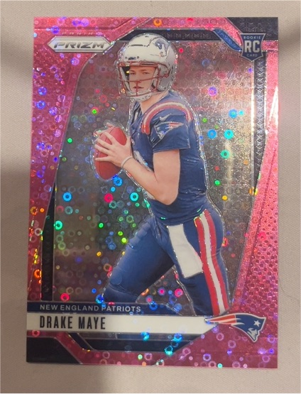 2024 Panini Prizm #329 Drake Maye — front