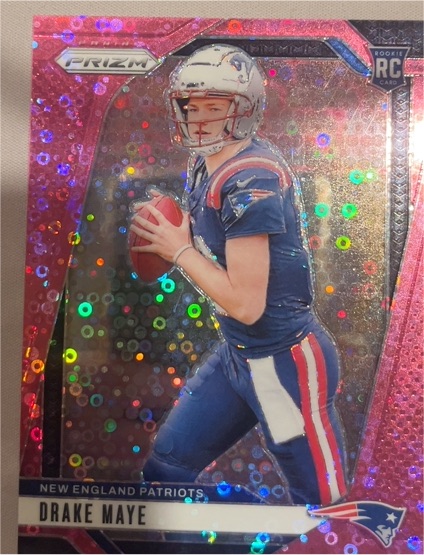 2024 Panini Prizm #329 Drake Maye — front