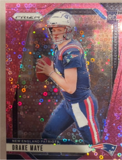 2024 Panini Prizm #329 Drake Maye — front