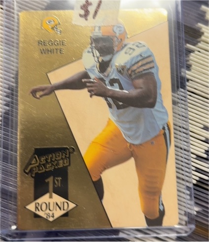 1993 Action Packed #192 Reggie White — front
