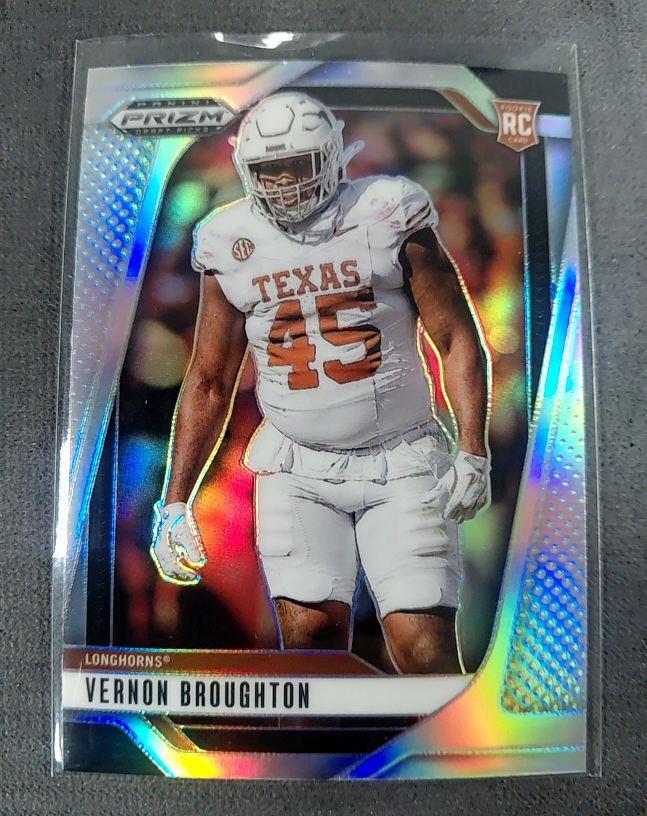 2025 Panini Prizm Draft Picks #125 Vernon Broughton — front