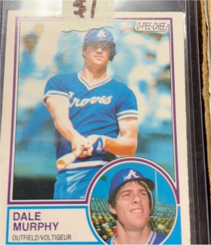 1983 O-Pee-Chee #760 Dale Murphy — front