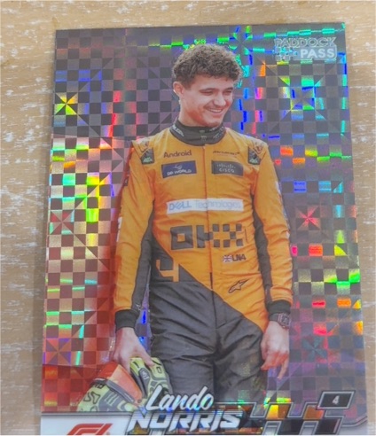 2024 Topps Paddock Pass Formula 1 #7 Lando Norris — front