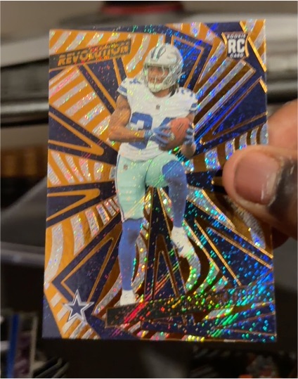 2025 Panini Revolution Rookie Card Dallas Cowboys RC Insert — front