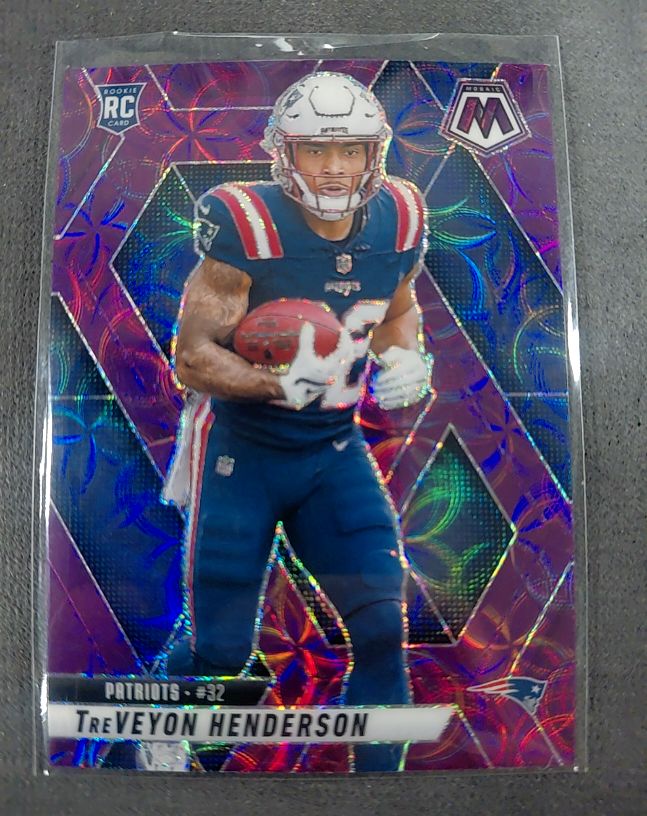 2025 Panini Mosaic #325 TreVeyon Henderson — front