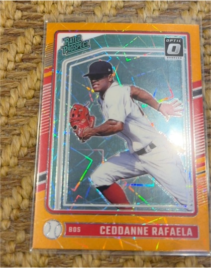 2024 Panini Donruss Optic #128 Ceddanne Rafaela — front