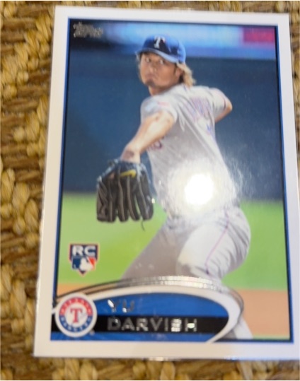 2012 Topps #660 Yu Darvish — front