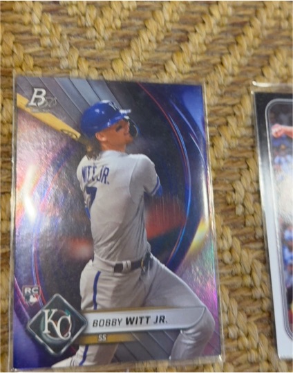 2022 Bowman Platinum #51 Bobby Witt Jr. — front