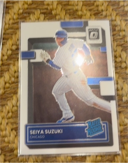 2022 Panini Donruss Optic #99 Seiya Suzuki — front