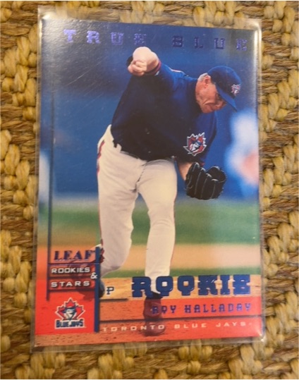 1998 Leaf Rookies & Stars True Blue #328 Roy Halladay — front