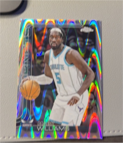 2025-26 Topps Chrome #34 Mark Williams — front