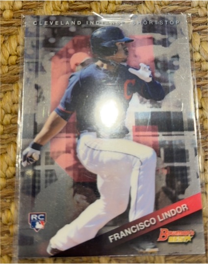 2015 Bowman's Best #3 Francisco Lindor — front