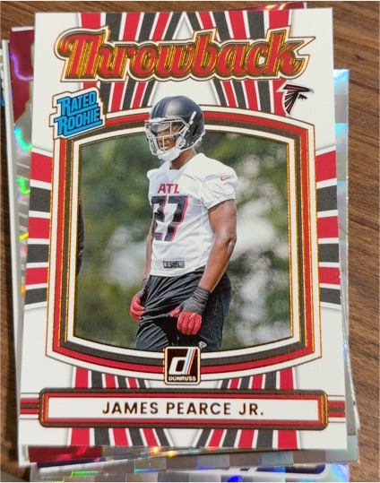 2025 Donruss #13 James Pearce Jr. — front